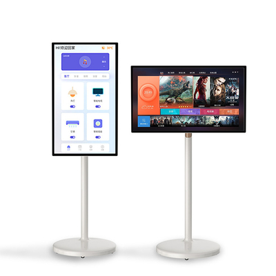 Kablosuz Şarj Android Interaktif Ekran Taşınabilir TV Mobil 350cd/m2 Parlaklık