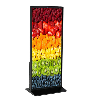 4K Tam Ekranlı Yer Durağan LCD Reklam Oyuncusu 500 cd/m2 Parlaklık
