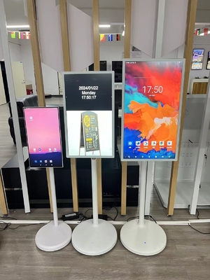 VETO Taşınabilir Akıllı TV Android 12 Kablosuz Taşınabilir Dahili Pil Depo Interaktif Akıllı Ekran