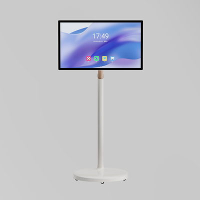VETO Tekerlekli Akıllı Taşınabilir TV 1080P Etkileşimli Dolayan TV Android OS Destek Google Store