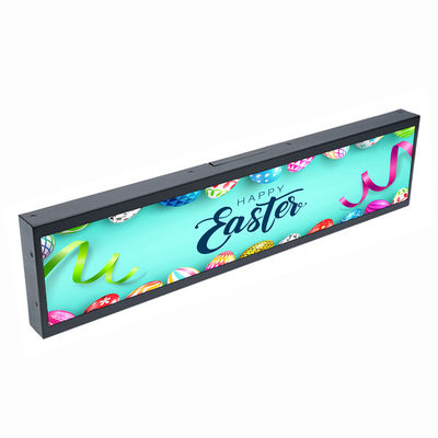 Kalite VETO Ticari Ultra Geniş Eğitimli Bar LCD Dijital İşaret Android Bar LCD Panel Reklam Monitörü Ekranı fabrika
