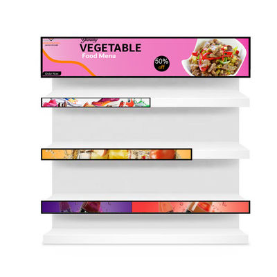 Kalite VETO Çeşitli Boyutlu Stretch Bar LCD Ekranı Dijital Tabela Reklam Ekranları Satılık Fabrika