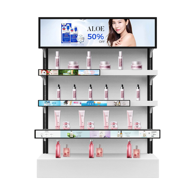 VETO İçeride Özel Geniş gerilmiş çubuk Reklam Monitörü 29 35 37 inç çubuk süpermarket için LCD ekran