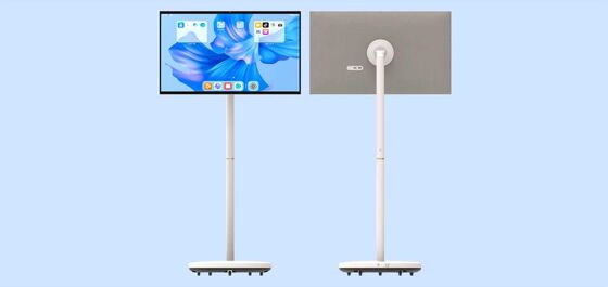 VETO 27 Inç Masaüstü Kablosuz Dokunmatik Ekran Çıkarılabilir 13MP Akıllı TV Video Öğrenme