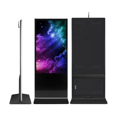 Kalite VETO 43 49 55 Inch Yere Dayanıklı Dijital İşaret 1920 * 1080 Çözümlü Android OS Dokunmatik Ekran Kiosku ve 60000 Saat Yaşam Süresi fabrika