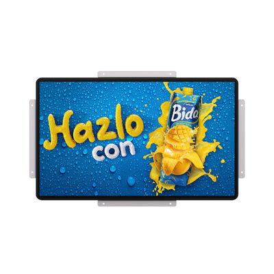 Kalite VETO 21.5 27 32 43 49 55 65 Inch Açık Çerçeve Dokunmatik Ekran Monitörü gömülü LCD Reklam Dijital Menü Tablosu Ekranı fabrika