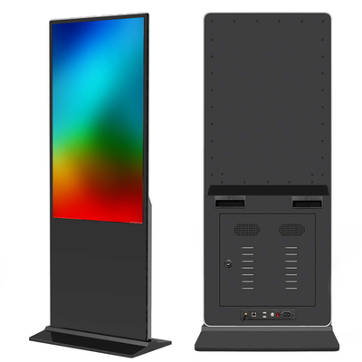 VETO 32 - 86 Inç Android Yer Durağan Dijital İşaret 4K Etkileşimli Dokunmatik Ekran Kiosk